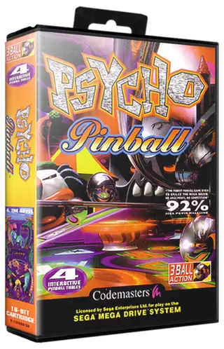 jeu Psycho Pinball